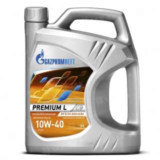 Масло моторное Gazpromneft Premium L 10W-40,(АКЦИЯ! 5л по цене 4-х) 5л, Россия