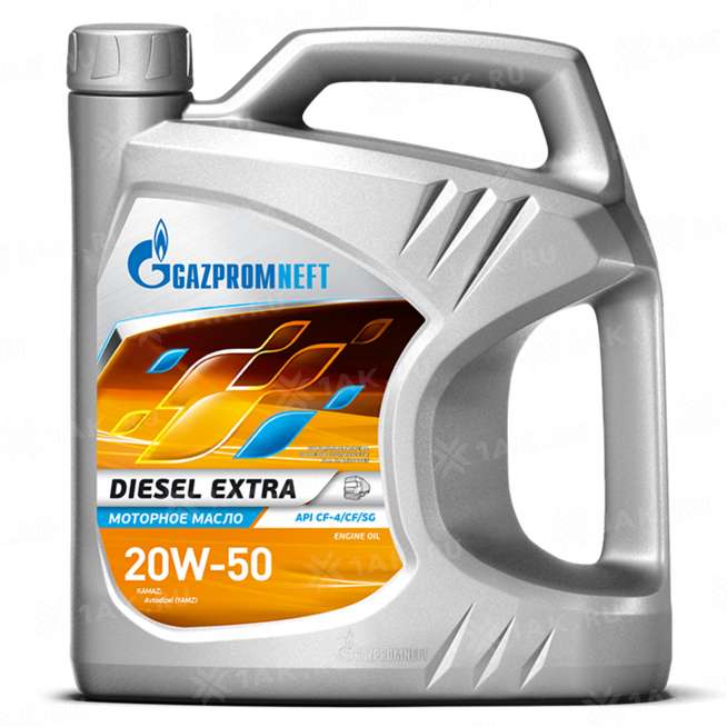 Масло моторное Gazpromneft Diesel Extra 20W-50, 5л, Россия 0