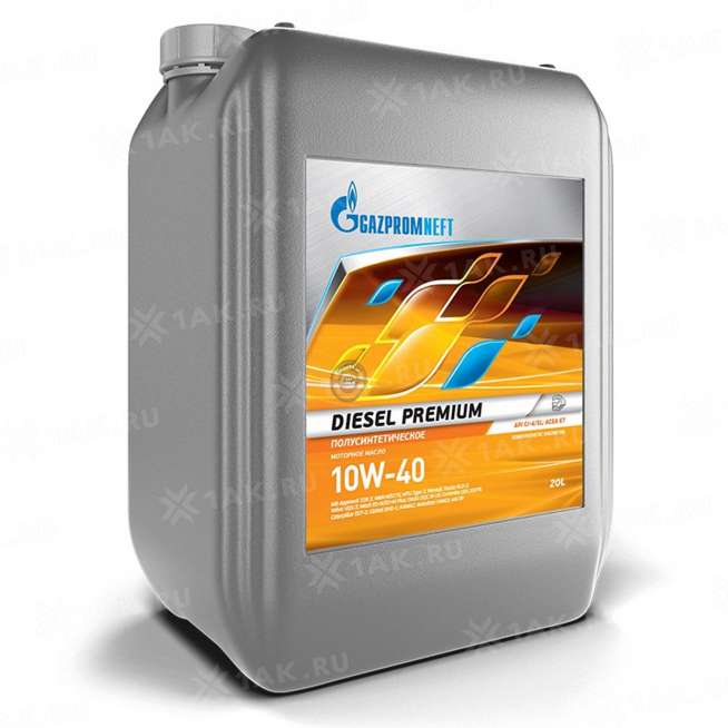 Масло моторное Gazpromneft Diesel Premium 10W-40, 20л, Россия 0