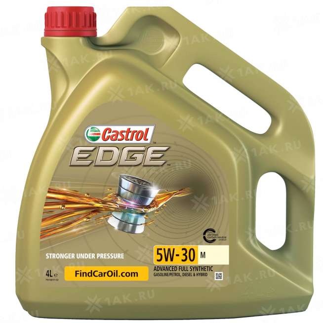 Масло моторное Castrol EDGE 5W-30 M, 4 л 0