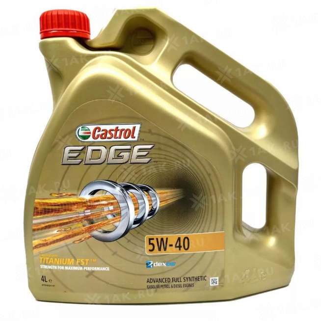 Масло моторное Castrol EDGE 5W-40, 4 л 0