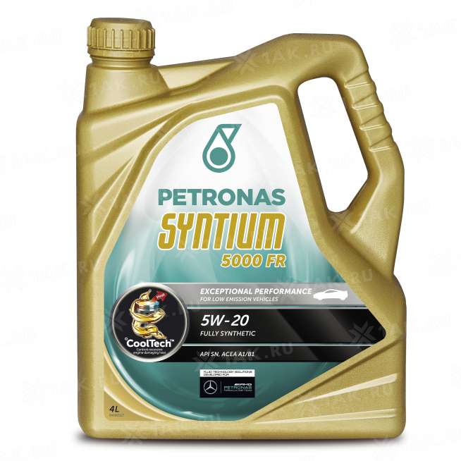 Масло моторное Petronas SYNTIUM 5000 FR 5W-20 4л. 0