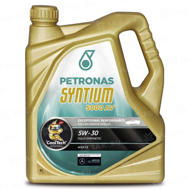 Масло моторное Petronas SYNTIUM 5000 AV SAE 5W-30 4л. 0