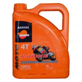 Масло моторное Repsol Moto Racing 4T 10W-40, 4л