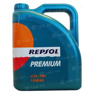 Масло моторное Repsol Premium GTI/TDI 10W-40, 4л