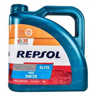 Масло моторное Repsol Elite Neo 5W-30, 4л