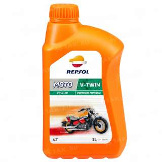 Масло моторное Repsol Moto V-TWIN 4T 20W-50, 1л
