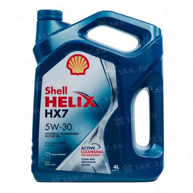 Масло моторное Shell Helix HX7 5W-30, 4л 0