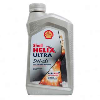 масло моторное Shell Helix Ultra 5W-40, 1л