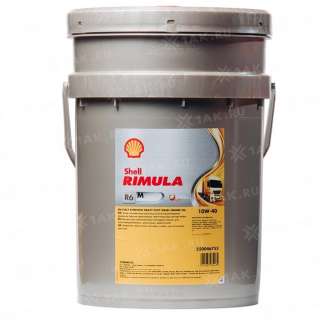 моторное масло Shell Rimula R6 M 10W-40, 20л
