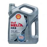 Масло моторное Shell Helix HX8 Synthetic 5W-40 API SN/CF; ACEA A3/B3, A3/B4; 4л