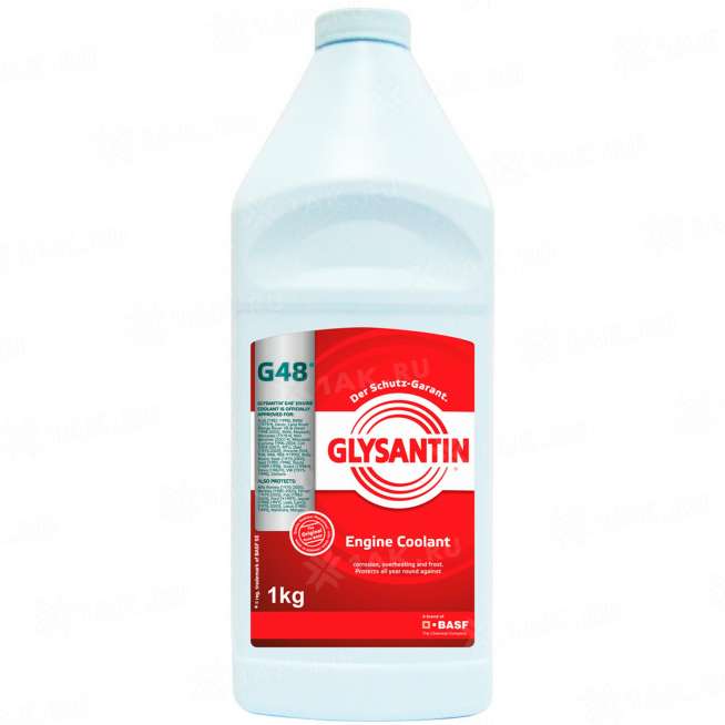 Антифриз готовый к применению Glysantin G48 сине-зеленый, 1кг, Беларусь 1