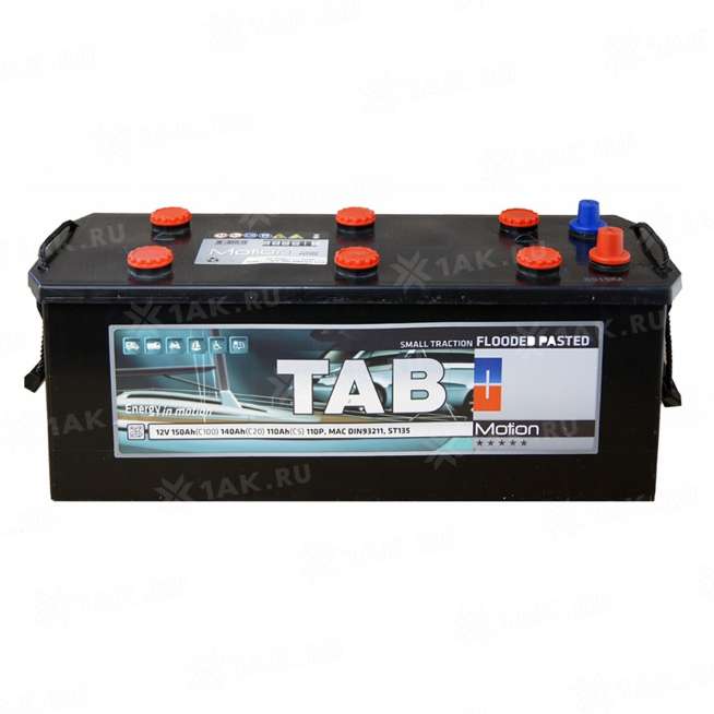 Аккумулятор TAB (110 Ah,12 V) Pz 344x172x284 мм 34.2 кг 0