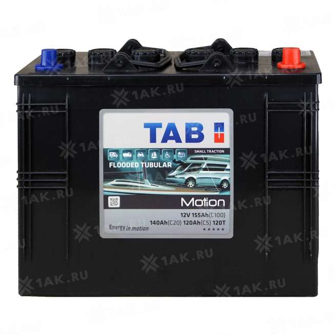 Аккумулятор TAB (120 Ah,12 V) PzS 344x172x284 мм 39.75 кг 0