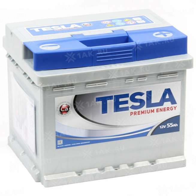 Аккумулятор TESLA PREMIUM ENERGY (55 Ah, 12 V) Обратная, R+ L2 арт.TSL55.0 0