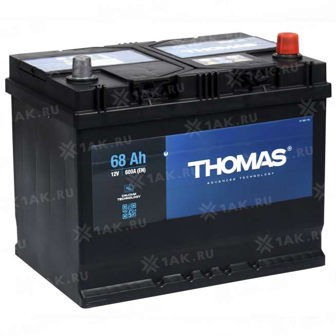 Аккумулятор THOMAS (68 Ah, 12 V) Обратная, R+ D26 арт.627200 0