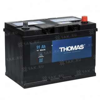 Аккумулятор THOMAS (91 Ah, 12 V) R+ D31 арт.627205