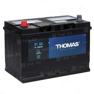 Аккумулятор THOMAS (91 Ah, 12 V) L+ D31 арт.627206