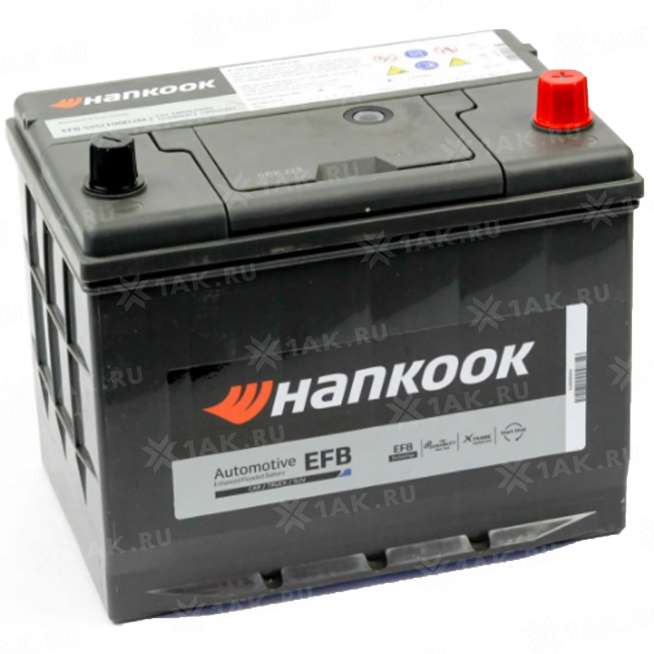 Аккумулятор HANKOOK ASIA (65 Ач, 12 V) Обратная, R+ D23 арт.HK90DD23 0