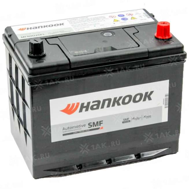 Аккумулятор HANKOOK ASIA (70 Ah, 12 V) Обратная, R+ D26 арт.HK80D26FL 0