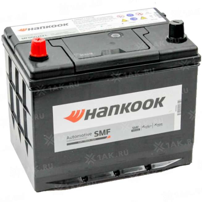 Аккумулятор HANKOOK ASIA (70 Ah, 12 V) Прямая, L+ D26 арт.HK80D26FR 0
