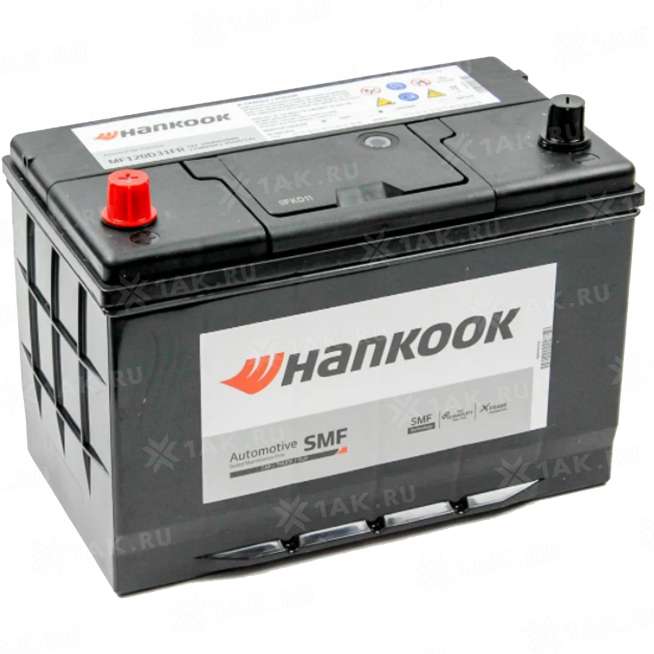 Аккумулятор HANKOOK ASIA (100 Ah, 12 V) Прямая, L+ D31 арт.HKMF120D31FR 0