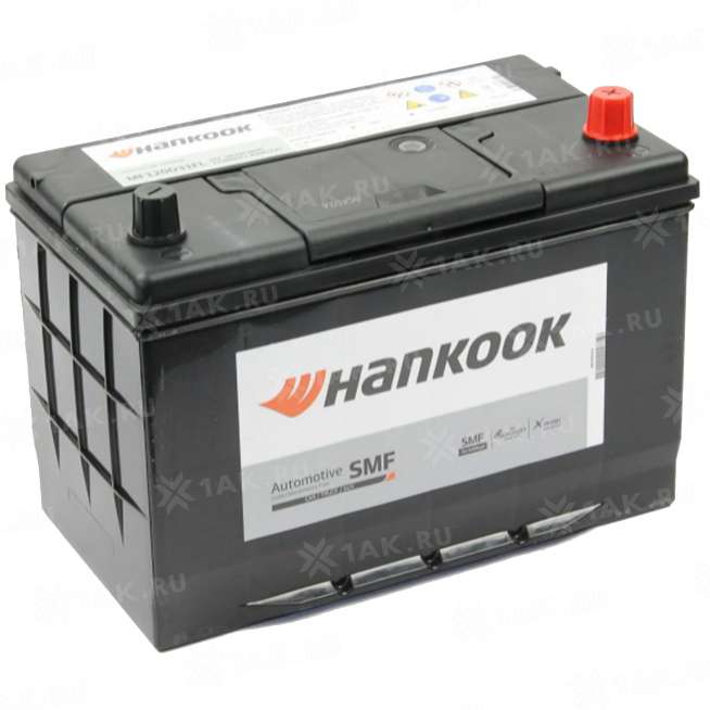Аккумулятор HANKOOK ASIA (100 Ah, 12 V) Обратная, R+ D31 арт.HKMF120D31FL 0