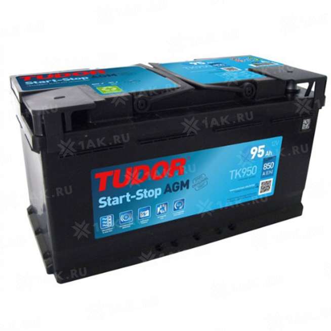 Аккумулятор TUDOR Start-Stop AGM (95 Ah, 12 V) Обратная, R+ L5 арт.TK950 0