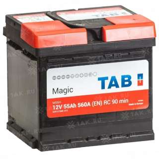 Аккумулятор TAB Magic (55 Ah, 12 V) R+ L1 арт.189058/55510 SMF