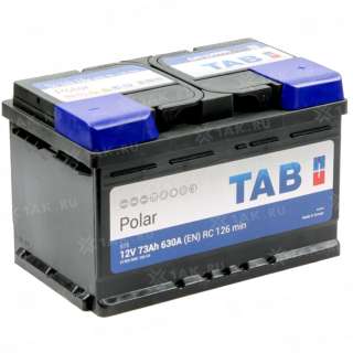 Аккумулятор TAB Polar (73 Ah, 12 V) R+ LB3 арт.246073/57309 SMF