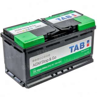 Аккумулятор TAB AGM Stop&amp;Go (95 Ah, 12 V) R+ L5 арт.213090/L5 AGM (AG95)