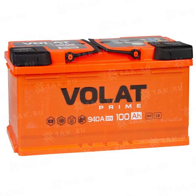 Аккумулятор VOLAT Prime (100 Ah, 12 V) Обратная, R+ L5 арт.VS1000 0