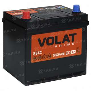 Аккумулятор VOLAT Prime Asia (60 Ah, 12 V) L+ D23 арт.VSA601