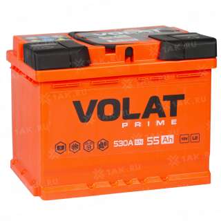 Аккумулятор VOLAT Prime (55 Ah, 12 V) Прямая, L+ L2 арт.VS551