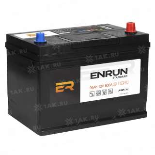 Аккумулятор ENRUN STANDARD Asia (95 Ah, 12 V) R+ D31 арт.ESA950