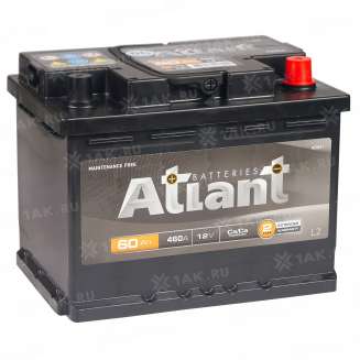 Аккумулятор ATLANT Black (60 Ah, 12 V) Обратная, R+ арт.AB600 4