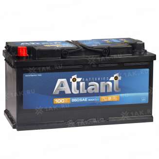 Аккумулятор ATLANT Blue (100 Ah, 12 V) Прямая, L+ L5 арт.AT1001 8