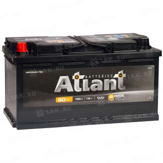 Аккумулятор ATLANT Black (90 Ah, 12 V) Прямая, L+ арт.AB901 7