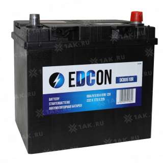 Аккумулятор EDCON (60 Ah, 12 V) R+ D23 арт.DC60510R