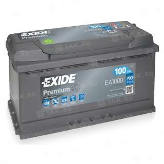 Аккумулятор EXIDE PREMIUM (100 Ah, 12 V) R+ L5 арт.EA1000