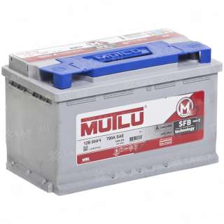 Аккумулятор MUTLU SFB (80 Ah, 12 V) Обратная, R+ LB4 арт.LВ4.80.074.A