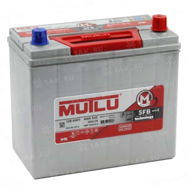 Аккумулятор MUTLU SFB (Asia) (45 Ah, 12 V) Обратная, R+ B24 арт.B24.45.036.A 0