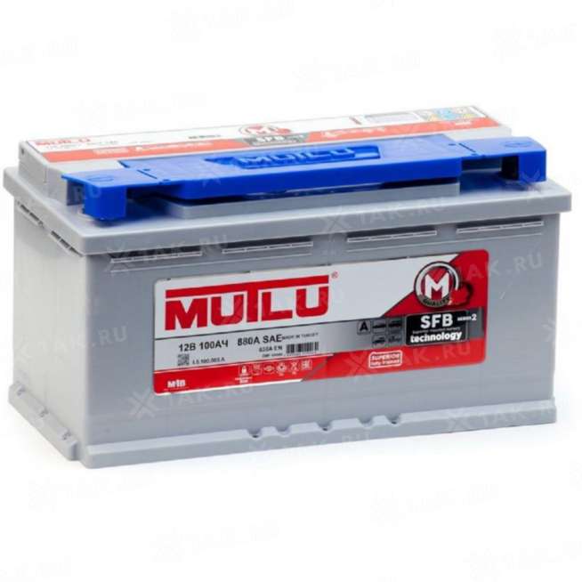 Аккумулятор MUTLU SFB (100 Ah, 12 V) Прямая, L+ L5 арт.L5.100.083.B 0