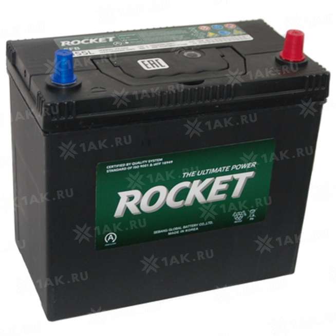 Аккумулятор ROCKET EFB ASIA (55 Ah, 12 V) Обратная, R+ B24 арт.EFB N55R, B24R 0