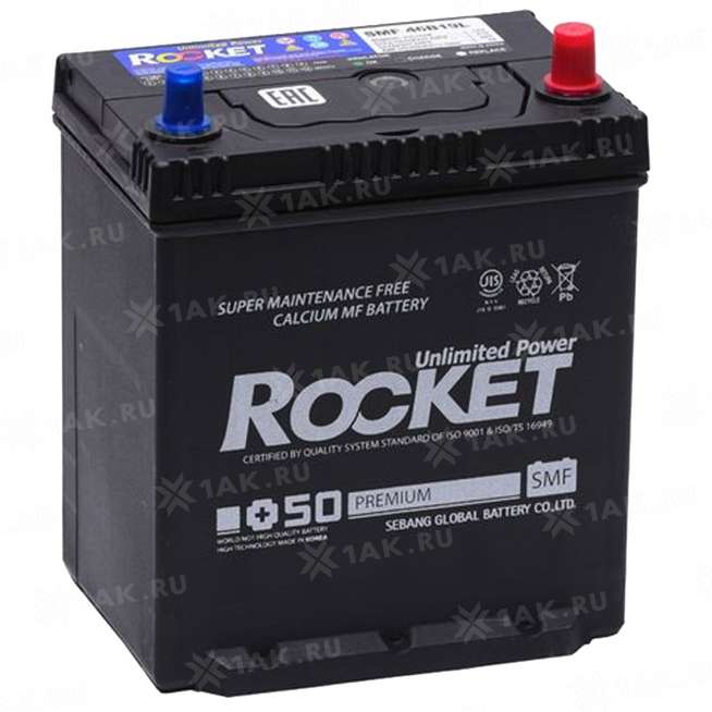 Аккумулятор ROCKET SMF (42 Ah, 12 V) Обратная, R+ B19 арт. 0