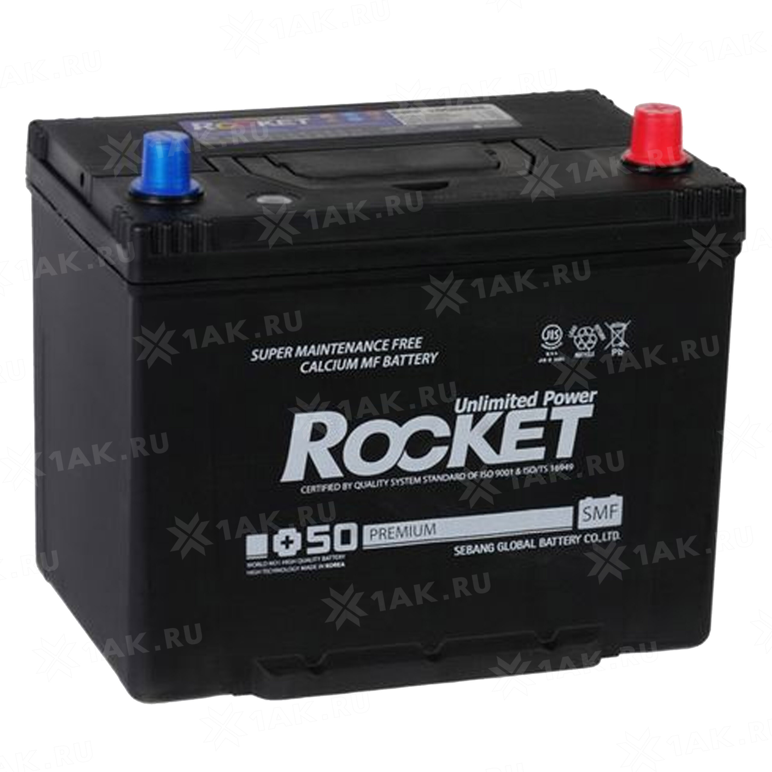 Купить аккумулятор ROCKET SMF (90Ач) 730 A, 12 V Обратная, R+ арт. с  бесплатной доставкой – 1AK.RU