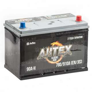 Аккумулятор AKTEX (90 Ah, 12 V) Обратная, R+ D31 арт.АТСА 90-З-R