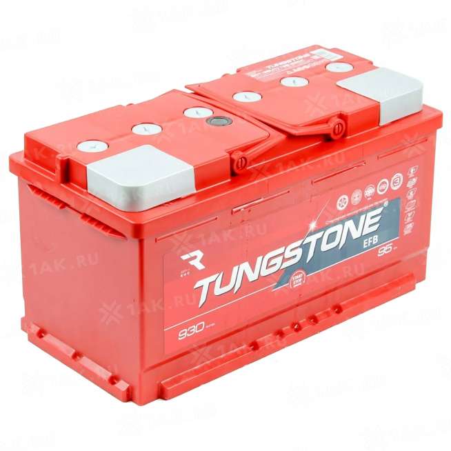 Аккумулятор TUNGSTONE EFB (95 Ah, 12 V) Обратная, R+ L5 арт.95L(0)-L5АК-АК-0 0