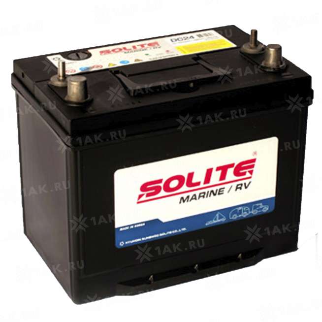 Аккумулятор SOLITE DC (75 Ah, 12 V) Прямая, L+ D24 арт.DC24 0