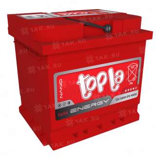 Аккумулятор TOPLA Energy (50 Ah, 12 V) R+ L1 арт.108050